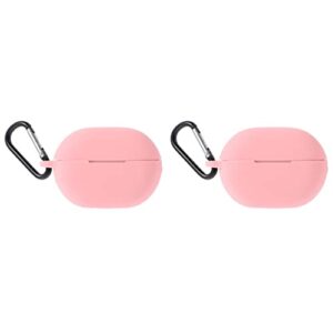 Gatuida ser of 2 Silicone Earbuds Case small earphone case Earphone Case cover for earphone Clear Earphone