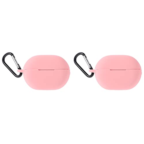 Gatuida ser of 2 Silicone Earbuds Case small earphone case Earphone Case cover for earphone Clear Earphone