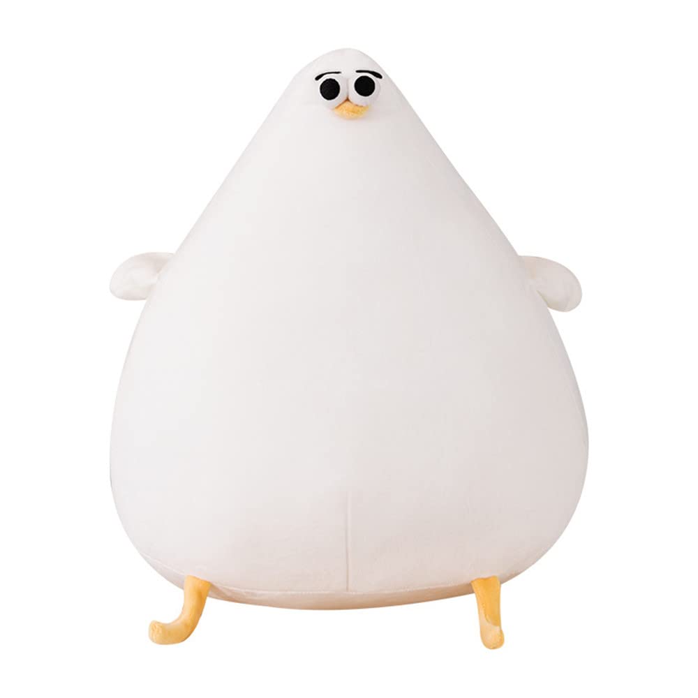 JOSON Chubby Plush Seagull Toy, Cute Cartoon Plush Fat Chicken Animal for Boys and Girls (10.27 inches)