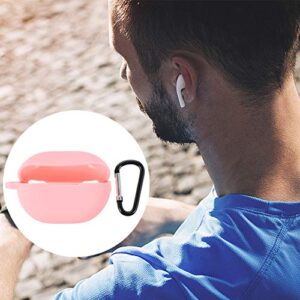 Gatuida ser of 2 Silicone Earbuds Case small earphone case Earphone Case cover for earphone Clear Earphone