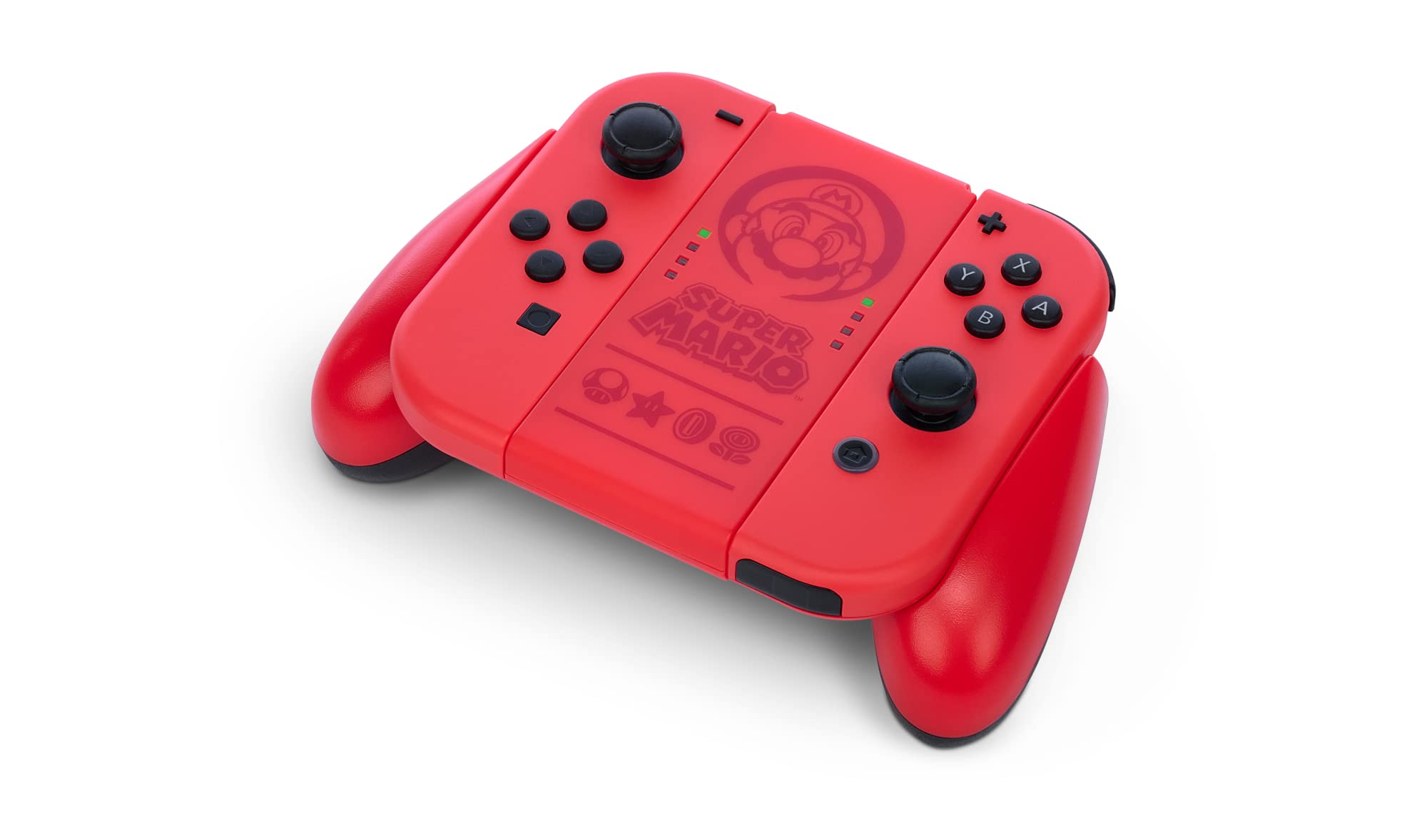 PowerA Joy-Con Comfort Grip for Nintendo Switch - Super Mario Red