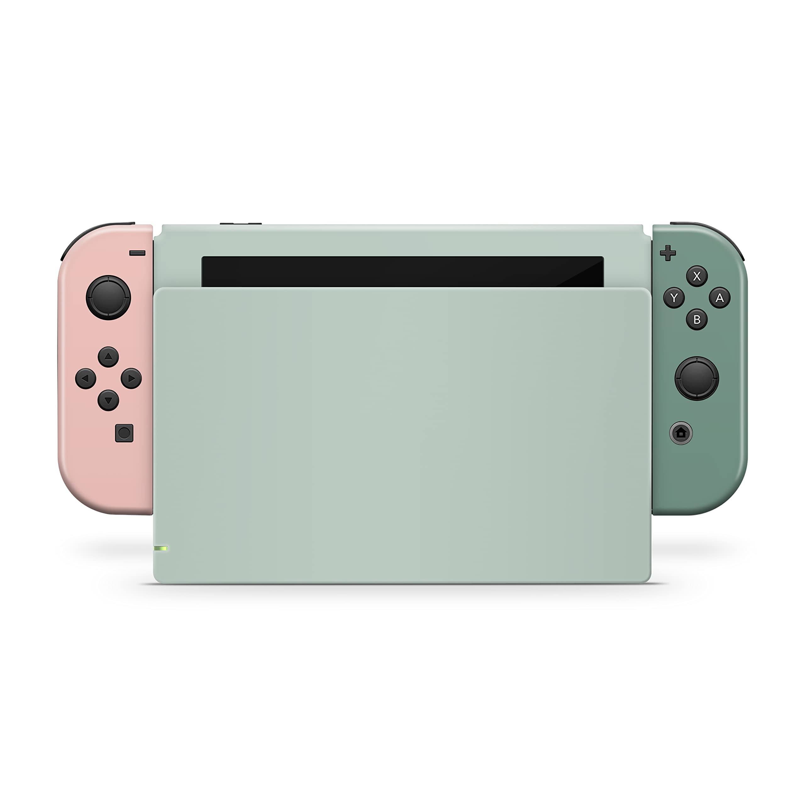 Tacky Design Retro Pastel Classic Skin Compatible with Nintendo Switch Skin Wrap Cover, Colorwave Blocking Skin for Nintendo Switch Stickers, Premium Vinyl 3M Full Wrap Decal.