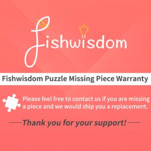 fishwisdom 300 Piece Jigsaw Puzzles Popsicles and Macarons for Adults Teens and Kids Family Happy Gift Idea (Pack of 2) (Popsicle+Macaron)