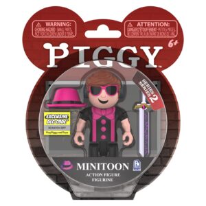 PIGGY - MiniToon Action Figure (3.5" Buildable Toy w/Accessories, Series 2) [Includes DLC]