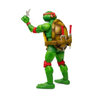 The Loyal Subjects Teenage Mutant Ninja Turtles BST AXN Action Figure NES 8-Bit Raphael Exclusive 13 cm, Multicoloured (BATMNTRAPWB04)