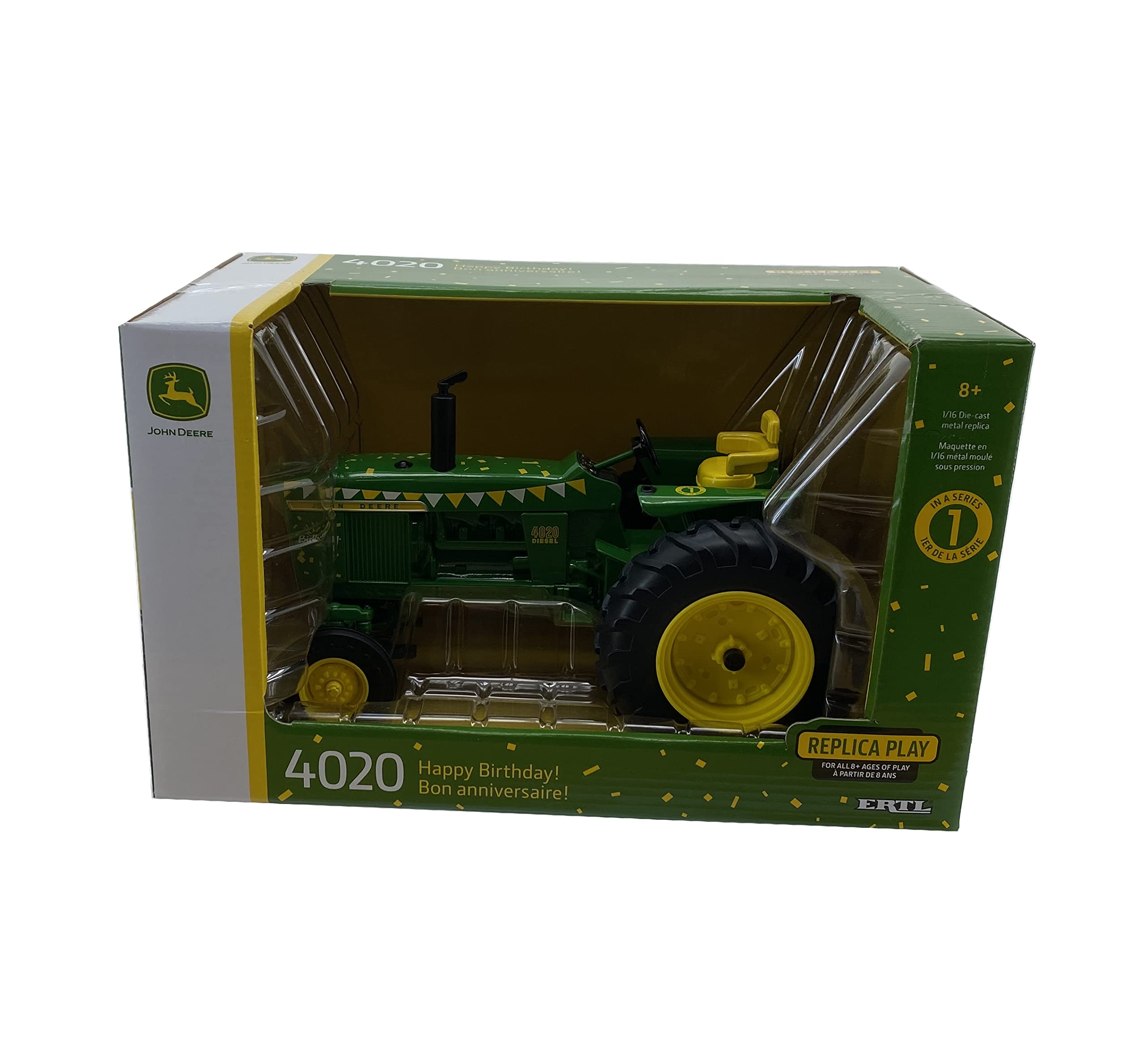 John Deere 1/16 Scale Happy Birthday 4020 Tractor