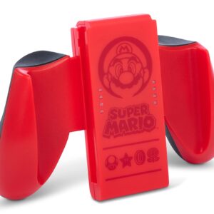 PowerA Joy-Con Comfort Grip for Nintendo Switch - Super Mario Red