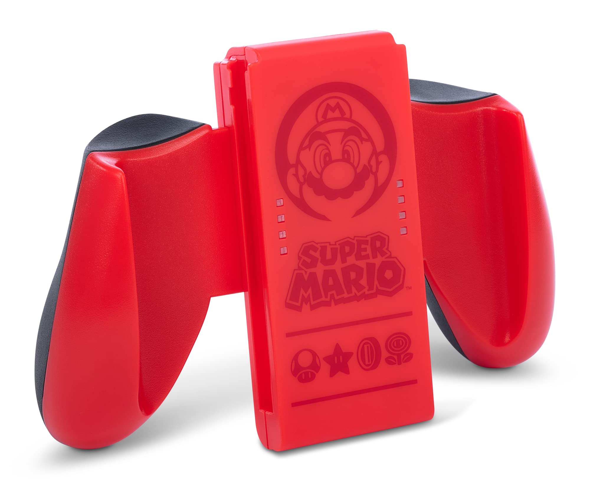 PowerA Joy-Con Comfort Grip for Nintendo Switch - Super Mario Red