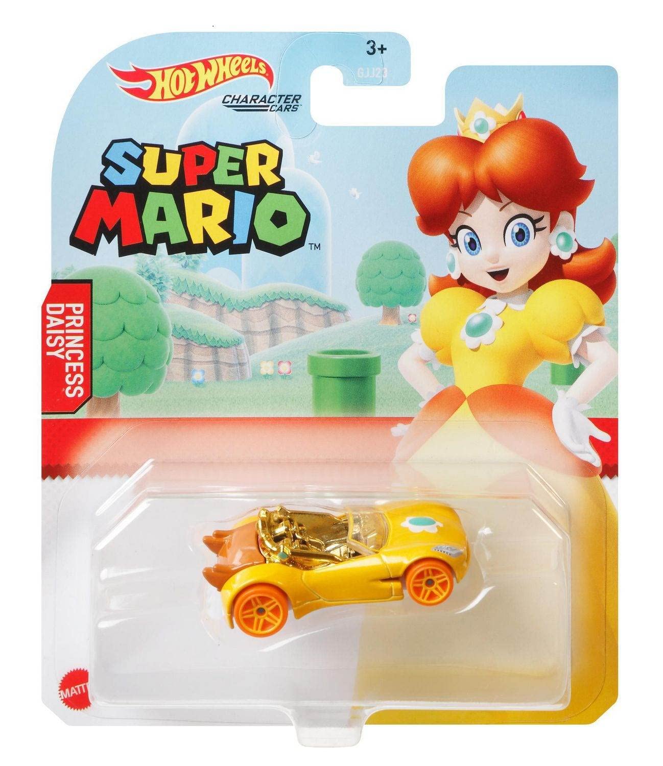 Hot Wheels 2021 Super Mario Character Cars Complete Set of 6 Diecast Vehicles from GJJ23-956G Release