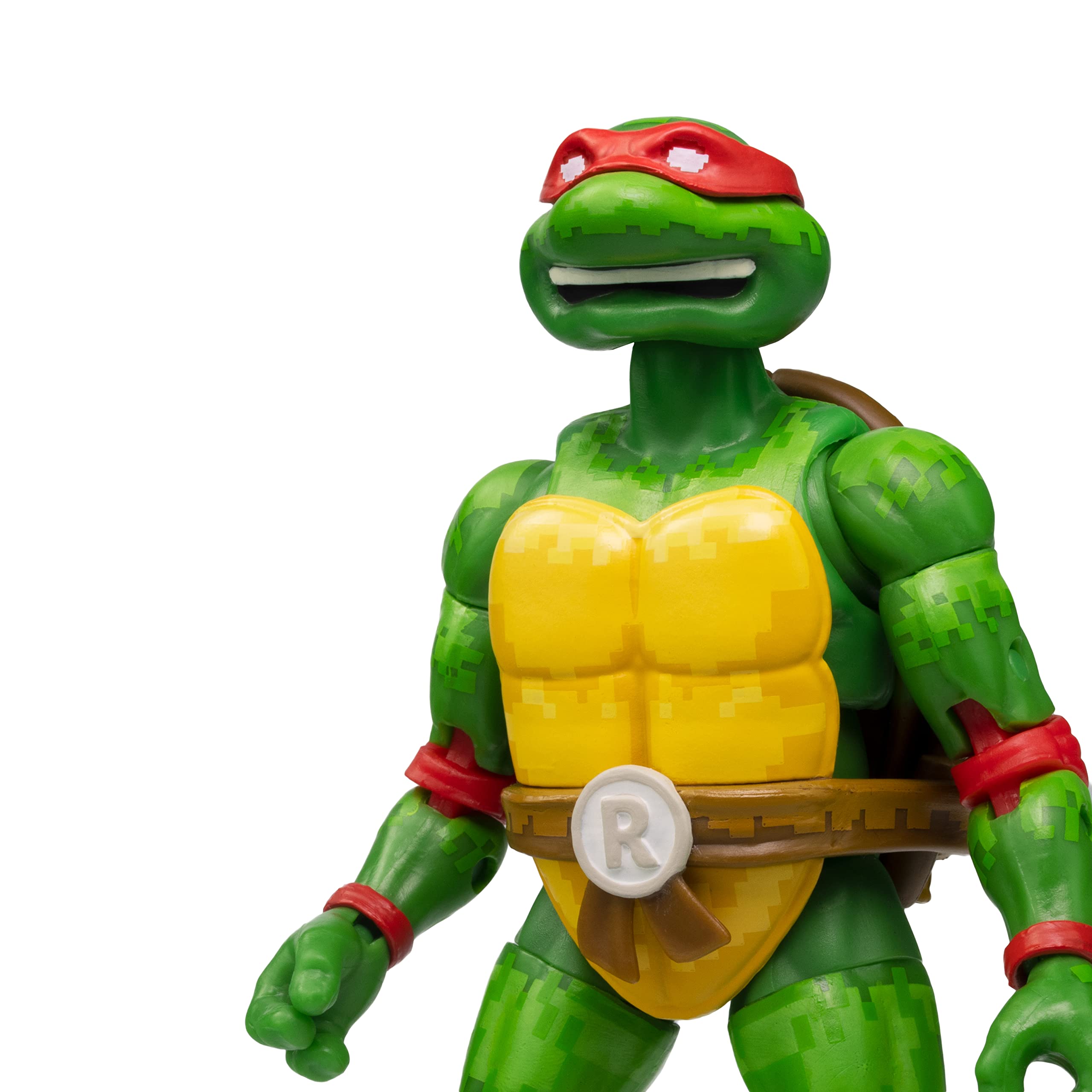 The Loyal Subjects Teenage Mutant Ninja Turtles BST AXN Action Figure NES 8-Bit Raphael Exclusive 13 cm, Multicoloured (BATMNTRAPWB04)