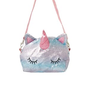 Unicorn Purse Pop Transforming Plush Unicorn Toy and Purse - for Girls Ages 3-8, Cute Kids Backpack and Toddler Purse, Birthday Girl Unicorn Stuffed Animal