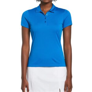 Callaway Women's Tournament Short Sleeve Golf Polo Shirt, Skydiver, Small