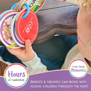 LMC Products Children's Scavenger Hunt Cards | Toddler Activities for 2, 3 Year Olds & Up | Toddlers Activity | Learning Games for Kids