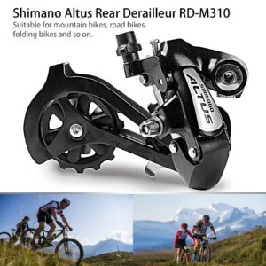 Huazu Altus Rear Derailleur for RD-M310 7/8 Speed for Mountain Bike Direct Mount