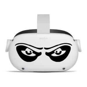 Angry Eyes Mystic - Oculus Quest 2 - Decals - Black