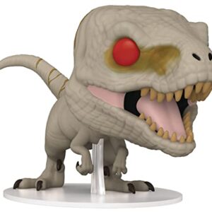 POP Jurassic World Dominion - Atrociraptor (Ghost) Funko Vinyl Figure (Bundled with Compatible Box Protector Case), Multicolor, 3.75 inches