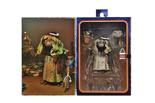 NECA E.T. The Extra Terrestrial: 40th Anniversary Dress-Up E.T. Ultimate 7" Action Figure