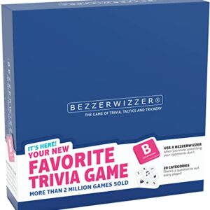 Bezzerwizzer Party Game (US Edition) - Trivia, Tactics, and Trickery for Epic Game Nights! Great for Family Game Night, Ages 14+, 2+ Players, 45 Minute Playtime, Made by Bezzerwizzer