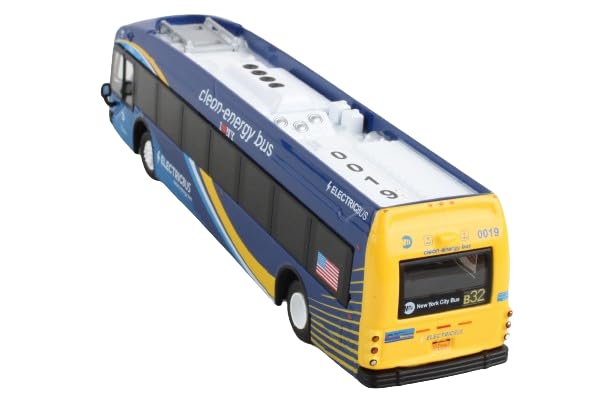 Daron MTA PROTERA Hybrid 1/87 Electric Bus, Blue