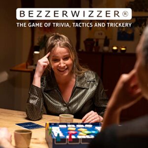 Bezzerwizzer Party Game (US Edition) - Trivia, Tactics, and Trickery for Epic Game Nights! Great for Family Game Night, Ages 14+, 2+ Players, 45 Minute Playtime, Made by Bezzerwizzer