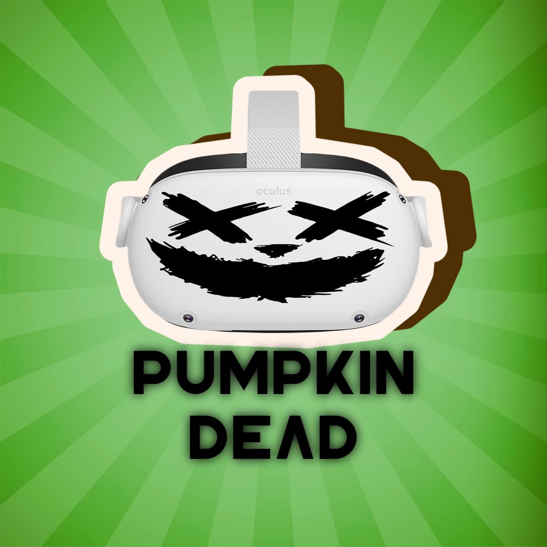 Pumpkin Dead - Oculus Quest 2 - Decals - Black