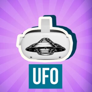 UFO - Oculus Quest 2 - Decals - Black