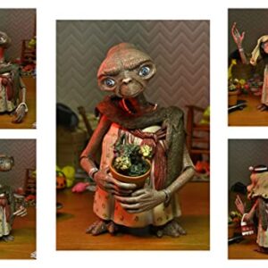 NECA E.T. The Extra Terrestrial: 40th Anniversary Dress-Up E.T. Ultimate 7" Action Figure