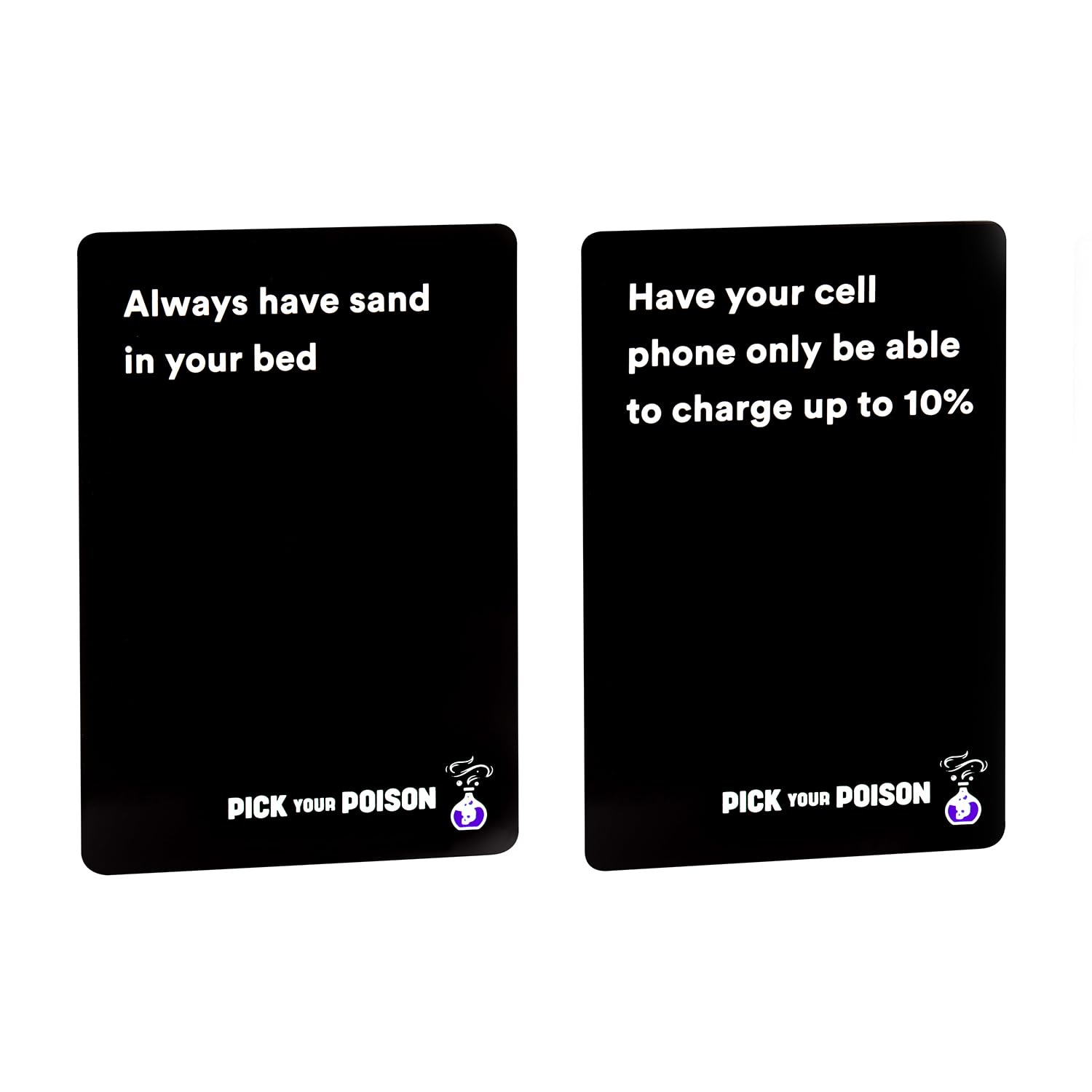 Pick Your Poison Party Game + Family Expansion Set - The “What Would You Rather Do?” Card Game - for Kids, Adults, and Families, Great for a Halloween Party or a Fun Game Night with Friends