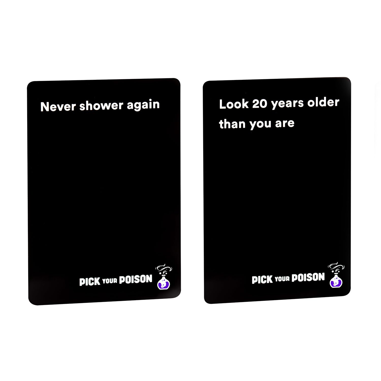 Pick Your Poison Party Game + Family Expansion Set - The “What Would You Rather Do?” Card Game - for Kids, Adults, and Families, Great for a Halloween Party or a Fun Game Night with Friends