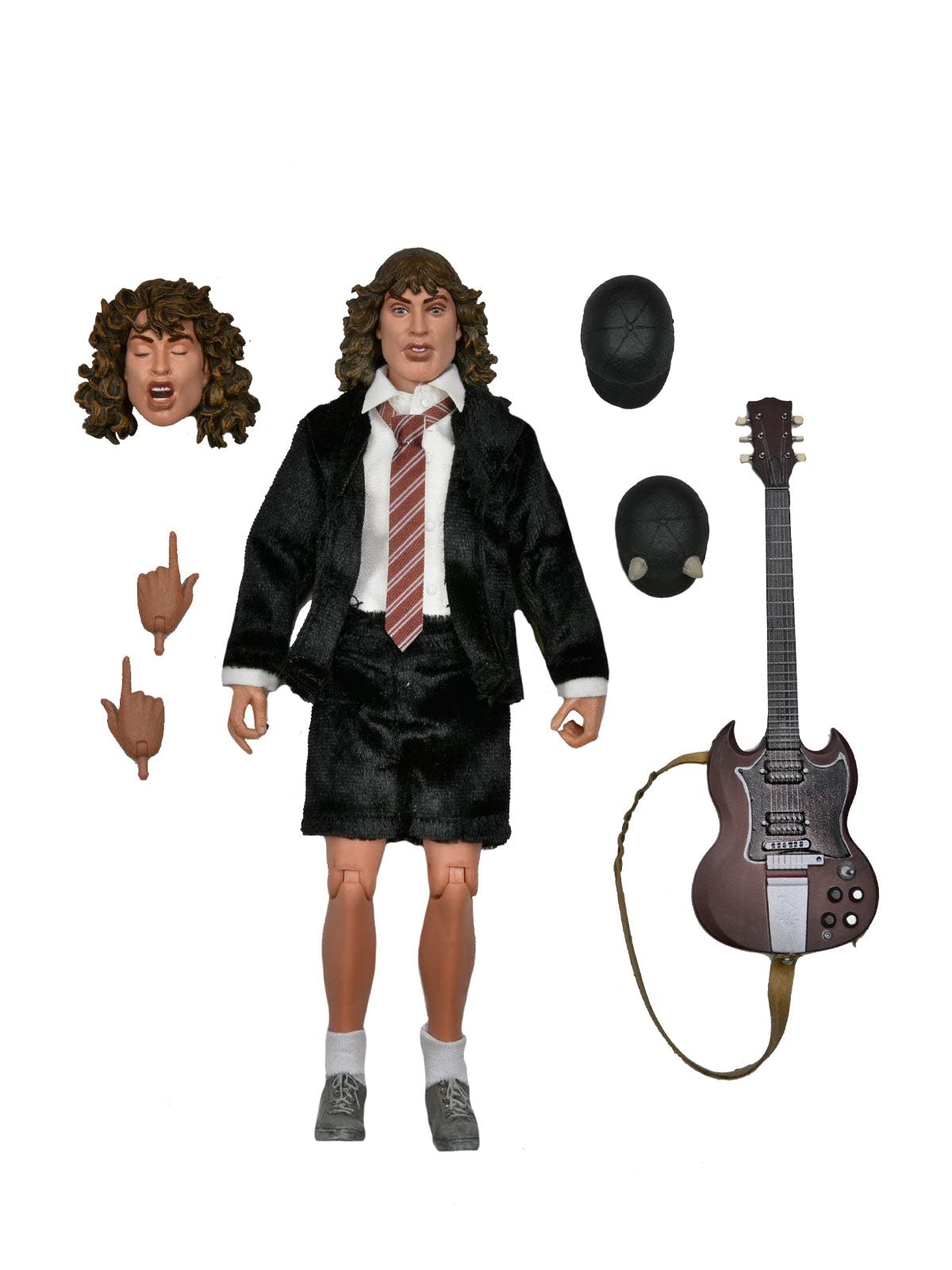 NECA AC-DC - Angus Young Highway to Hell - Figurine Habillée 20cm