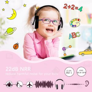 ZOHAN Kids Ear Protection 3 Pack,Kids Noise Canceling Headphone for Concerts, Monster Truck, Fireworks