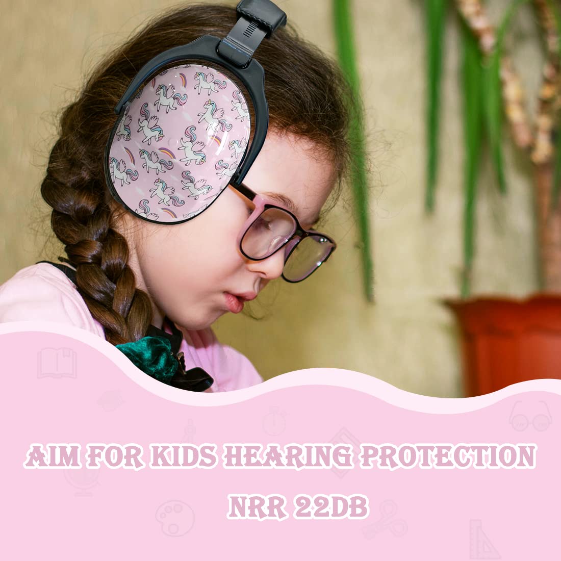 ZOHAN Kids Ear Protection 3 Pack,Kids Noise Canceling Headphone for Concerts, Monster Truck, Fireworks