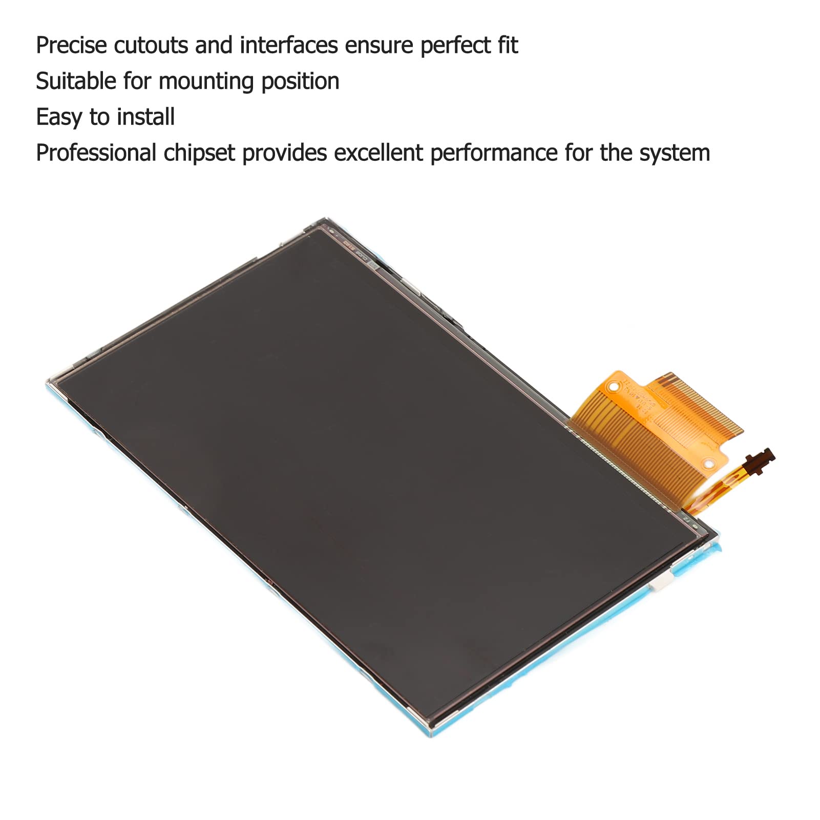 ASHATA LCD Display Screen Backlight, High Assembly Accuracy Repair Replacement LCD Display Screen Panel, for PSP 2000 2001 2003 2004 Replacement LCD Display