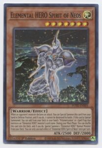 yu-gi-oh! elemental hero spirit of neos - pote-en001 - super rare - 1st edition