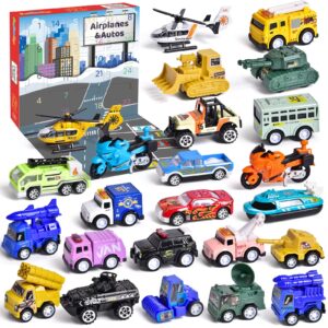 fun little toys 24 different pull back cars toys for toddlers boys girls, for kids