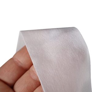 HEIXIAOYU 100 Pcs Disposable VR Face Mask Breathable Cover Eye Mask for VR Nonwoven Fabric Sanitary VR Mask Rift, VR Eye Cover Pad (White)