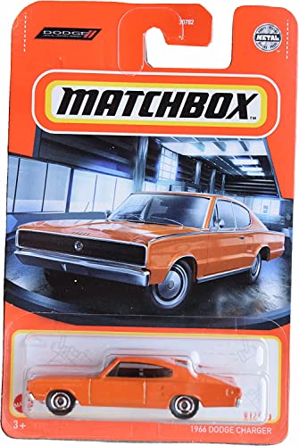 Matchbox 2022 - 1966 Dodge Charger [Orange] 51/100