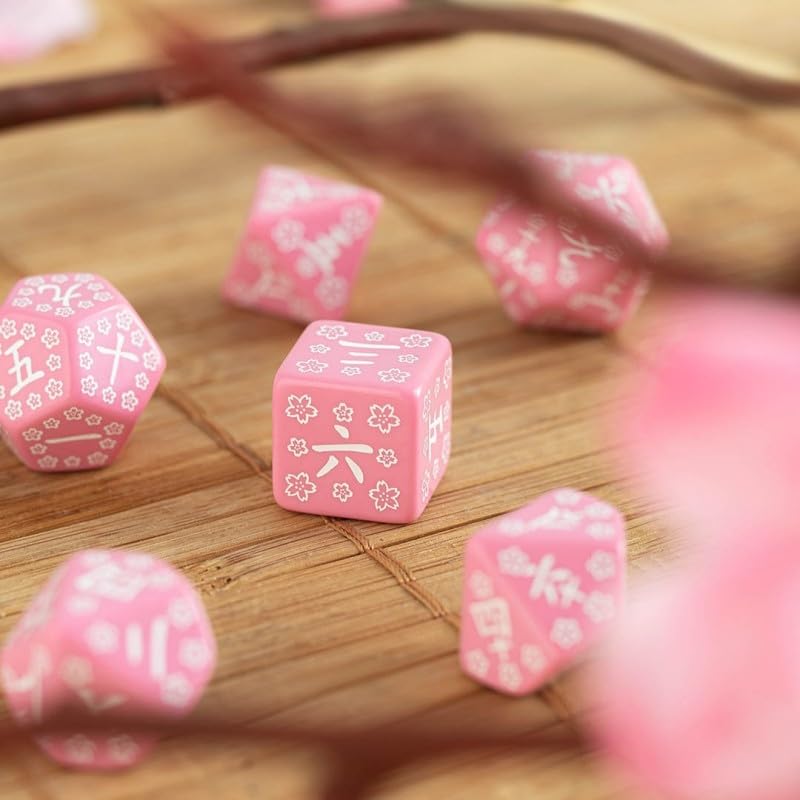 Q-Workshop Japanese Dice Set: Sweet Spring Memory