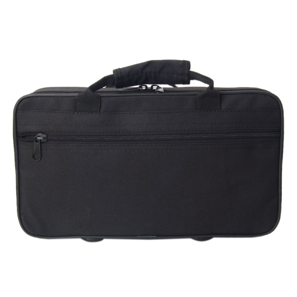 Clarinet Case Bag,Portable Lightweight Square Messenger Case for Clarinet,Black