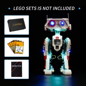 Rorliny LED Light Kit for Lego Star Wars BD-1 75335 Toy Building Set, Lighting Set Compatible with Lego 75335-Upgraded Version (Lights Only, No Lego Models)