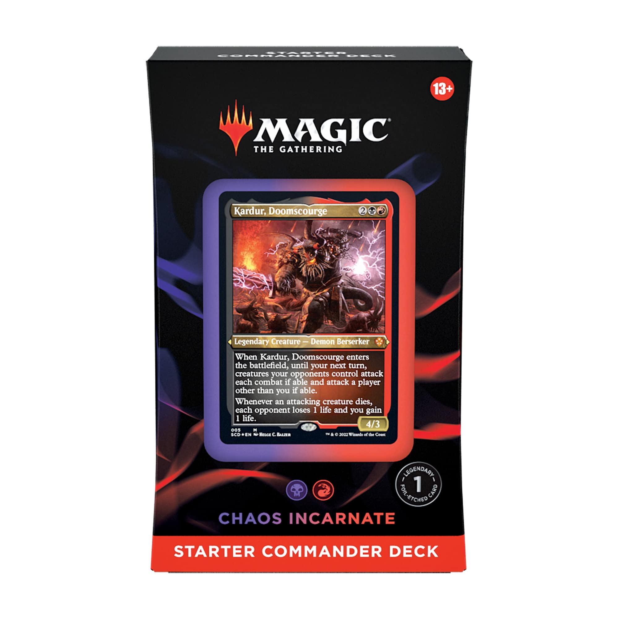 Magic: The Gathering Starter Commander Deck Bundle – Includes all 5 Decks,Multicoloured