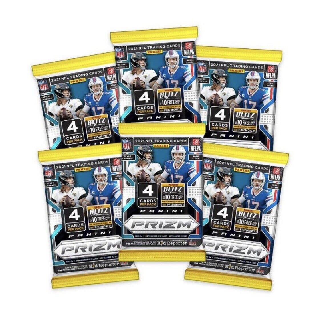 Panini Prizm 2021 NFL Football Trading Card Blaster Box