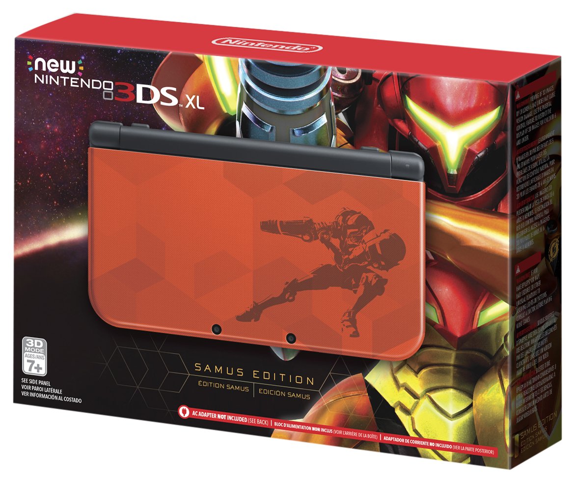 Nintendo New 3DS XL - Samus Edition [Discontinued] (Renewed)