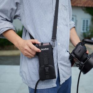 GODOX CB-57 CB57 Cross Body Mini Bag AD200Pro AD200 Pocket Flash, Portable Shoulder Straps Bag