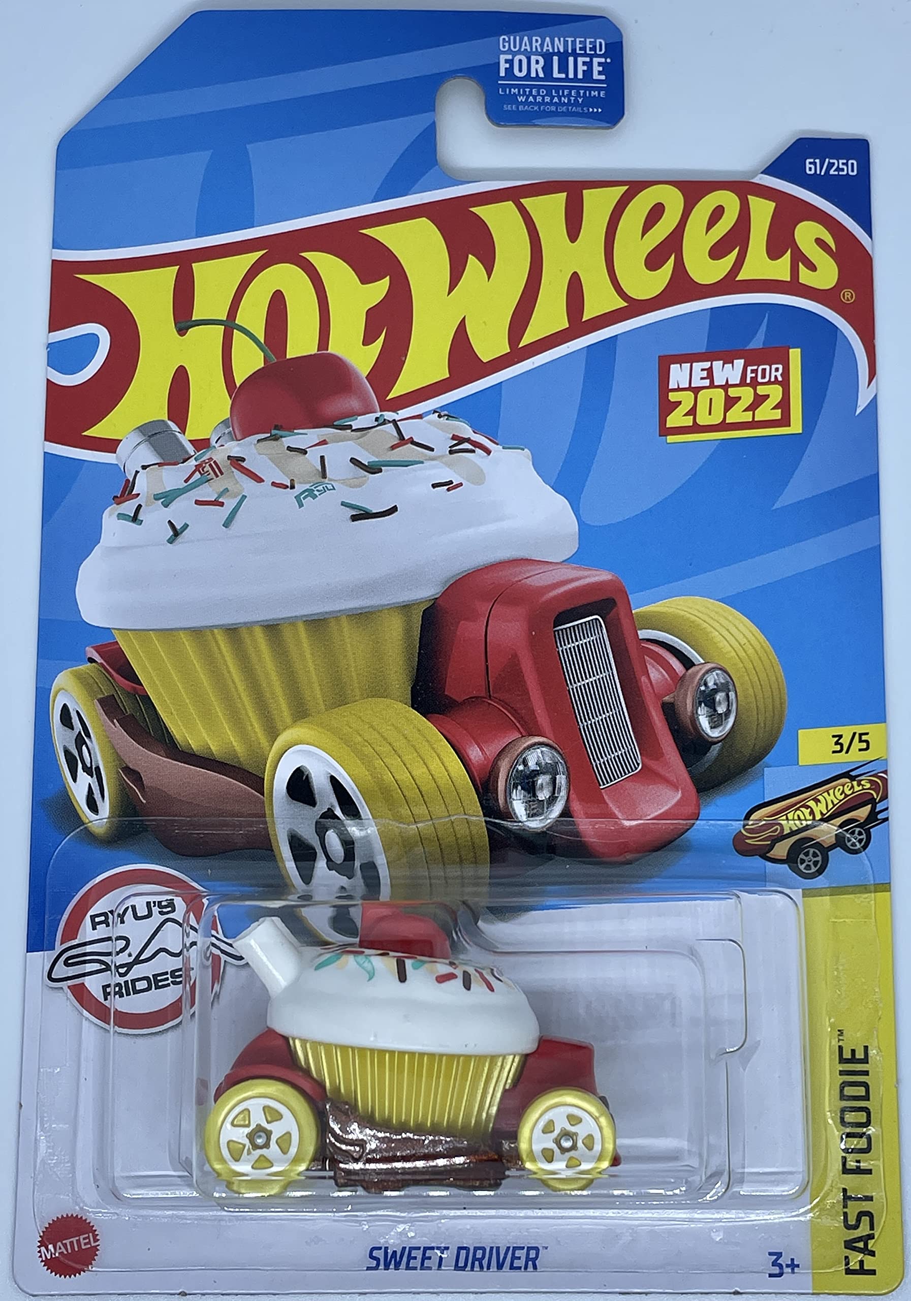 Hot Wheels 2022 - Sweet Driver - Fast Foodie 3/5 [White Icing] 61/250