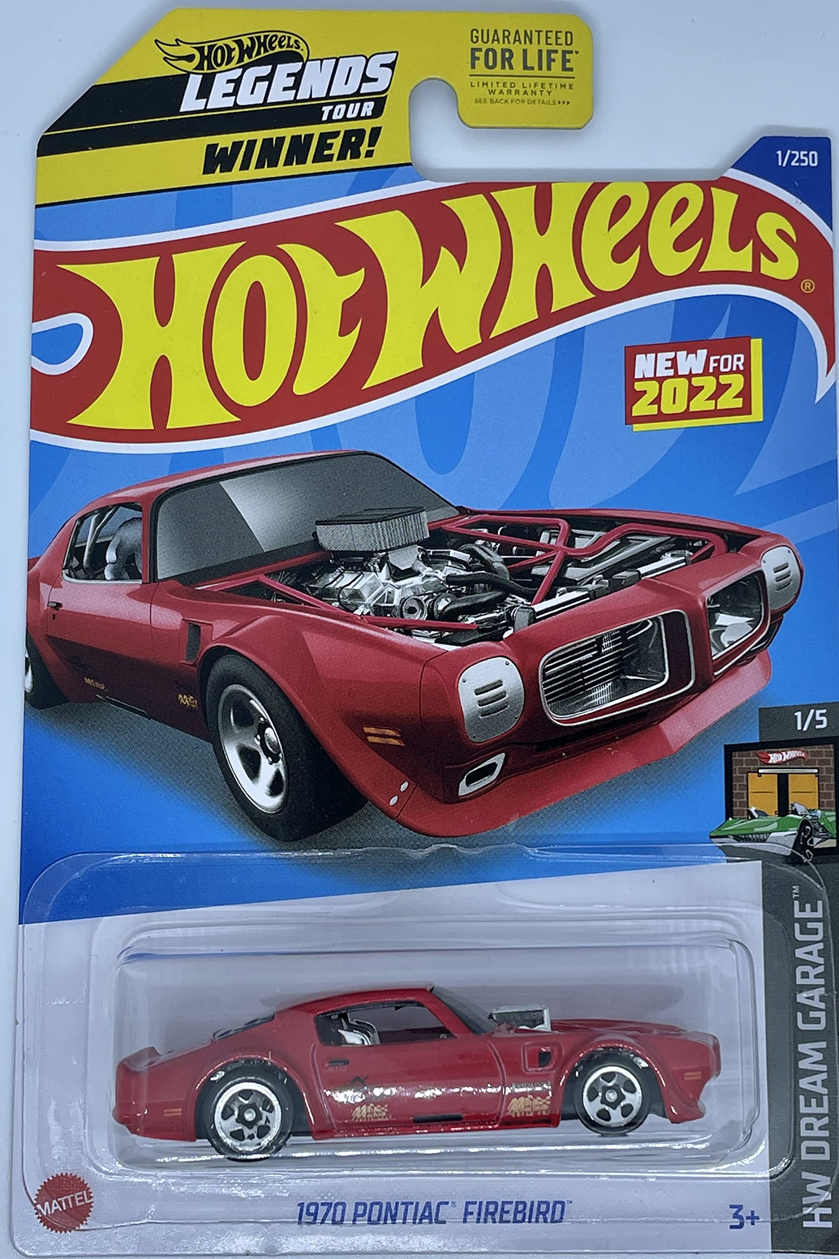 Hot Wheels 2022-1970 Pontiac Firebird - HW Dream Garage 1/5 [red] 1/250