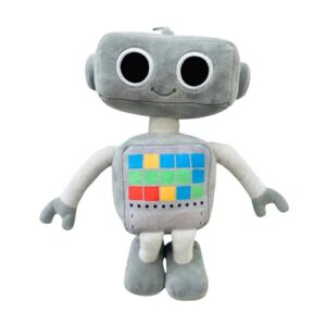 listener kids stuffed robot plush toy jett the robot