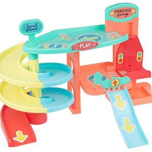 Lots to Play Toys - Multi-Story Baby Car Parking Garage - JC Toys