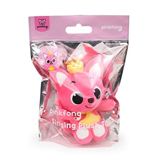 Pinkfong Singing Plush Toy, 11" Stuffed Animal Toys, Interactive Musical Baby Toys for Toddlers, Gifts for Boys & Girls