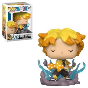 Funko Pop! Animation: Demon Slayer - Zenitsu Agatsuma Special Edition Multicolor Exclusive Vinyl Figure #987